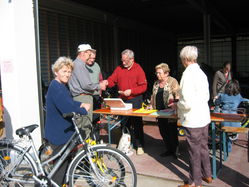 Bei der Fahrradbörse 2005